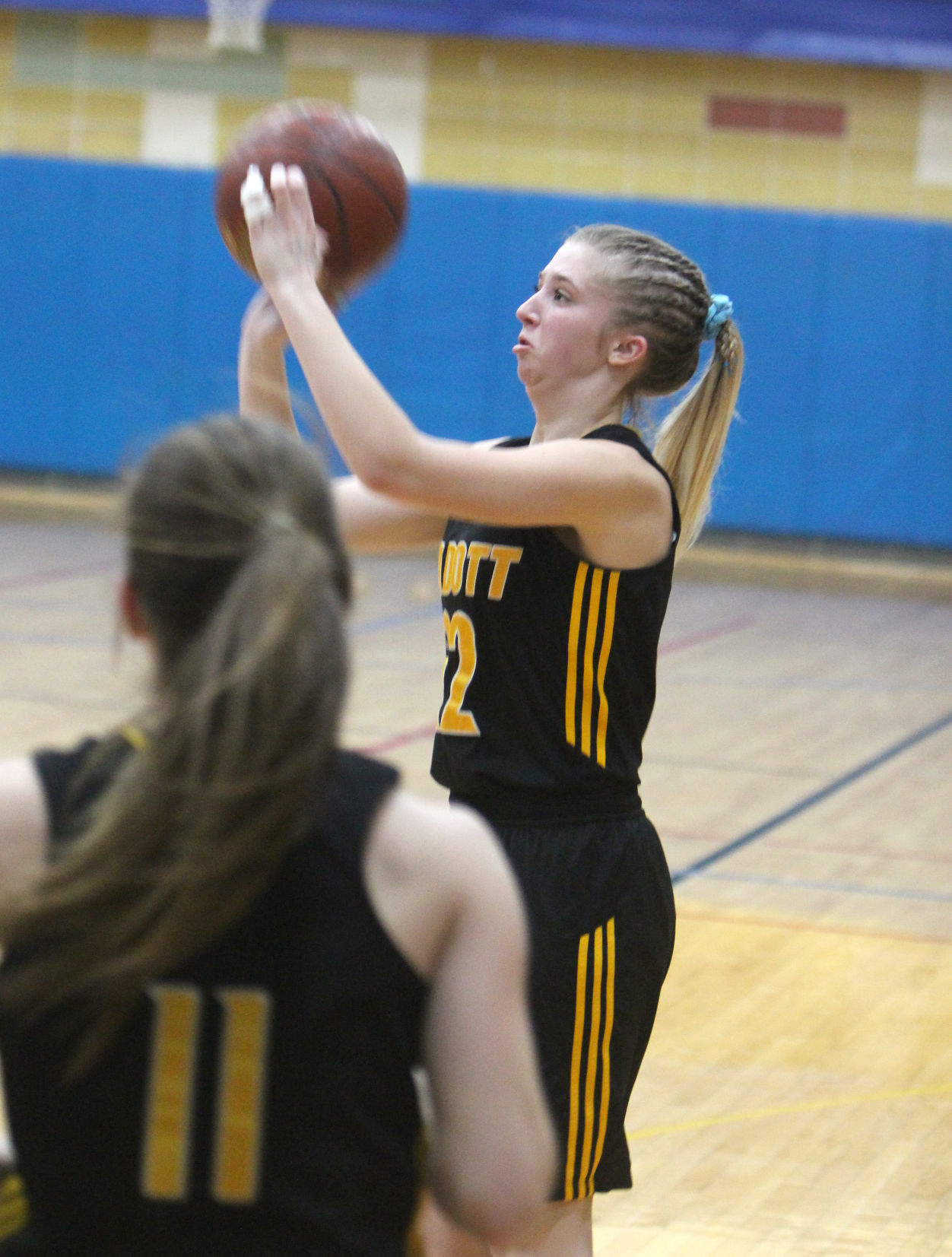 Cadott at McDonell girls basketball 1-3-19